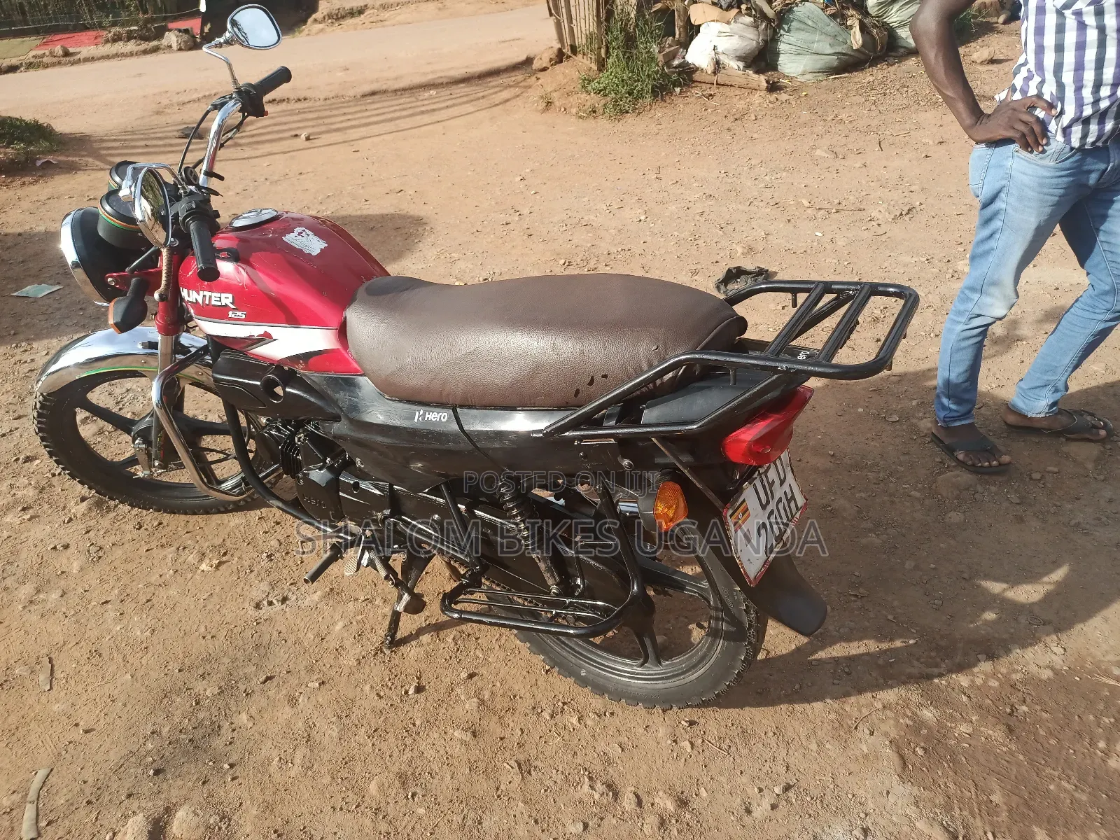 Hero Hunter 125 2022 Red