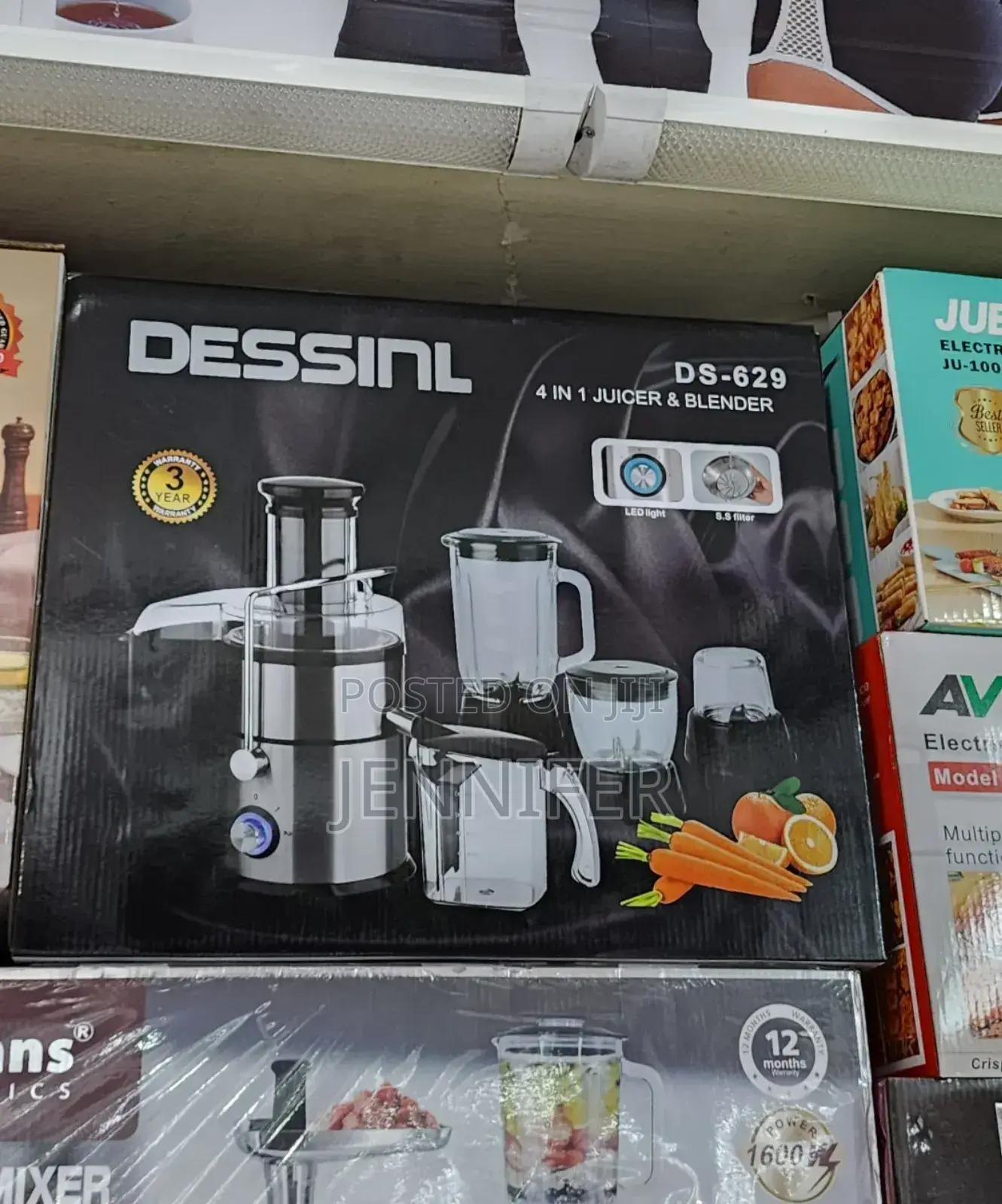 Dessinl 4 in 1juicer and Blender