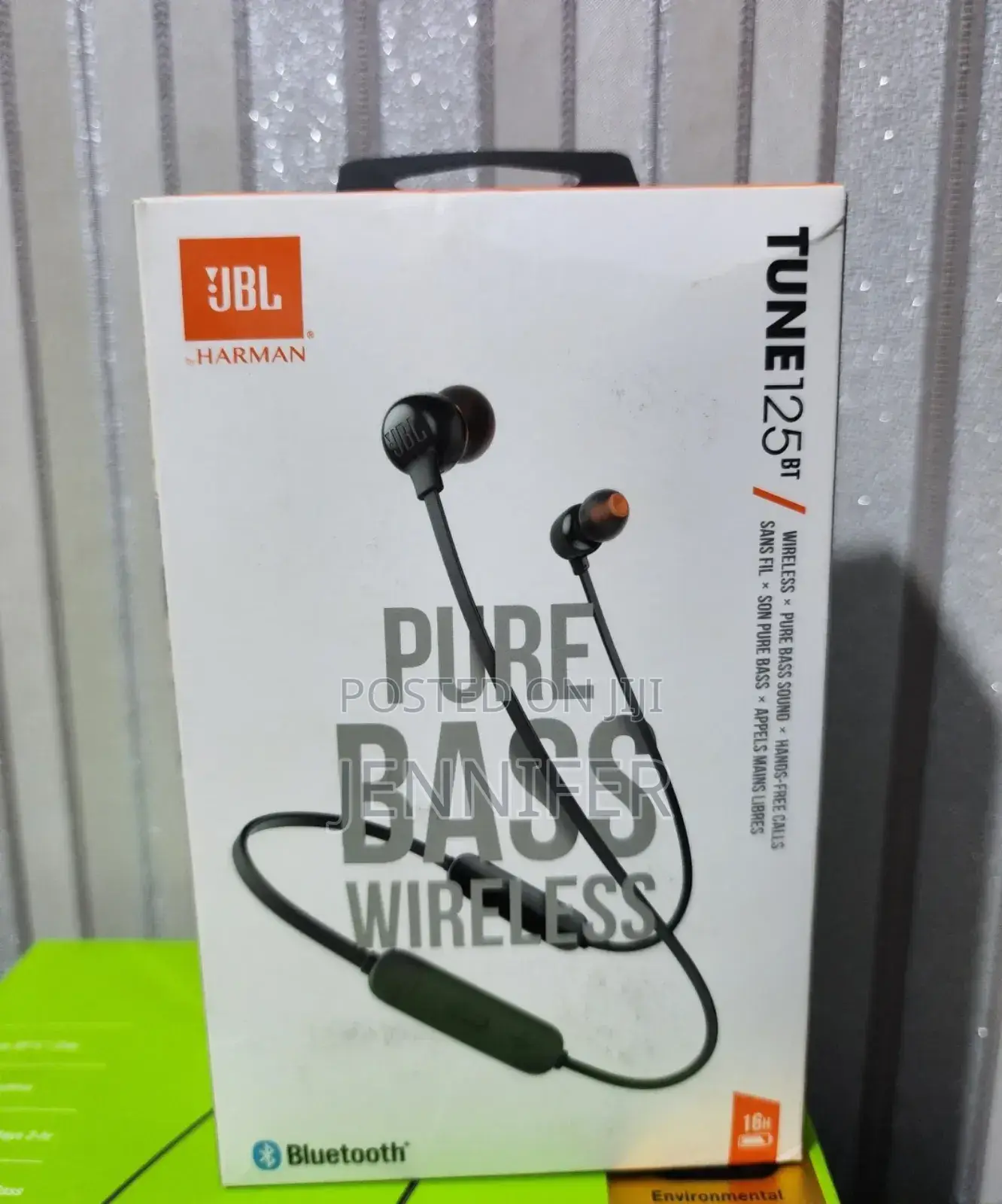JBL Pure Bass Wireless Bluetooth 125