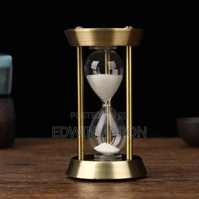 Hour Glass Timer Clock