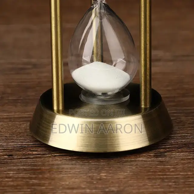 Hour Glass Timer Clock