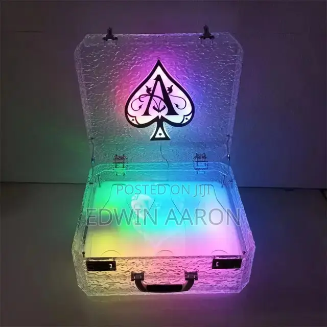 VIP LED Champagne Box Carrier (Ace Of Spades)