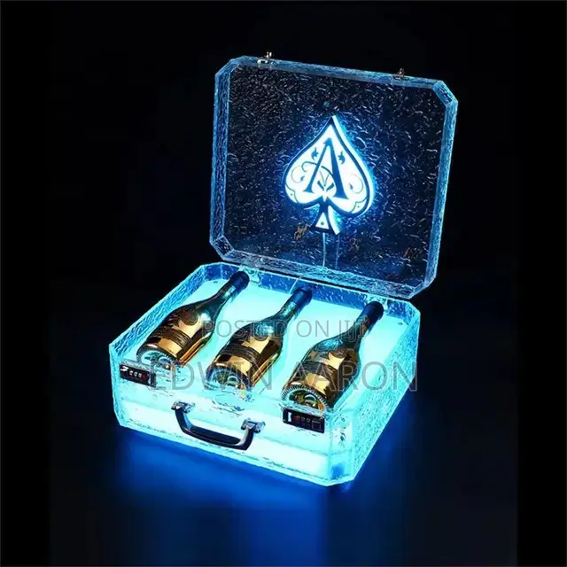 VIP LED Champagne Box Carrier (Ace Of Spades)
