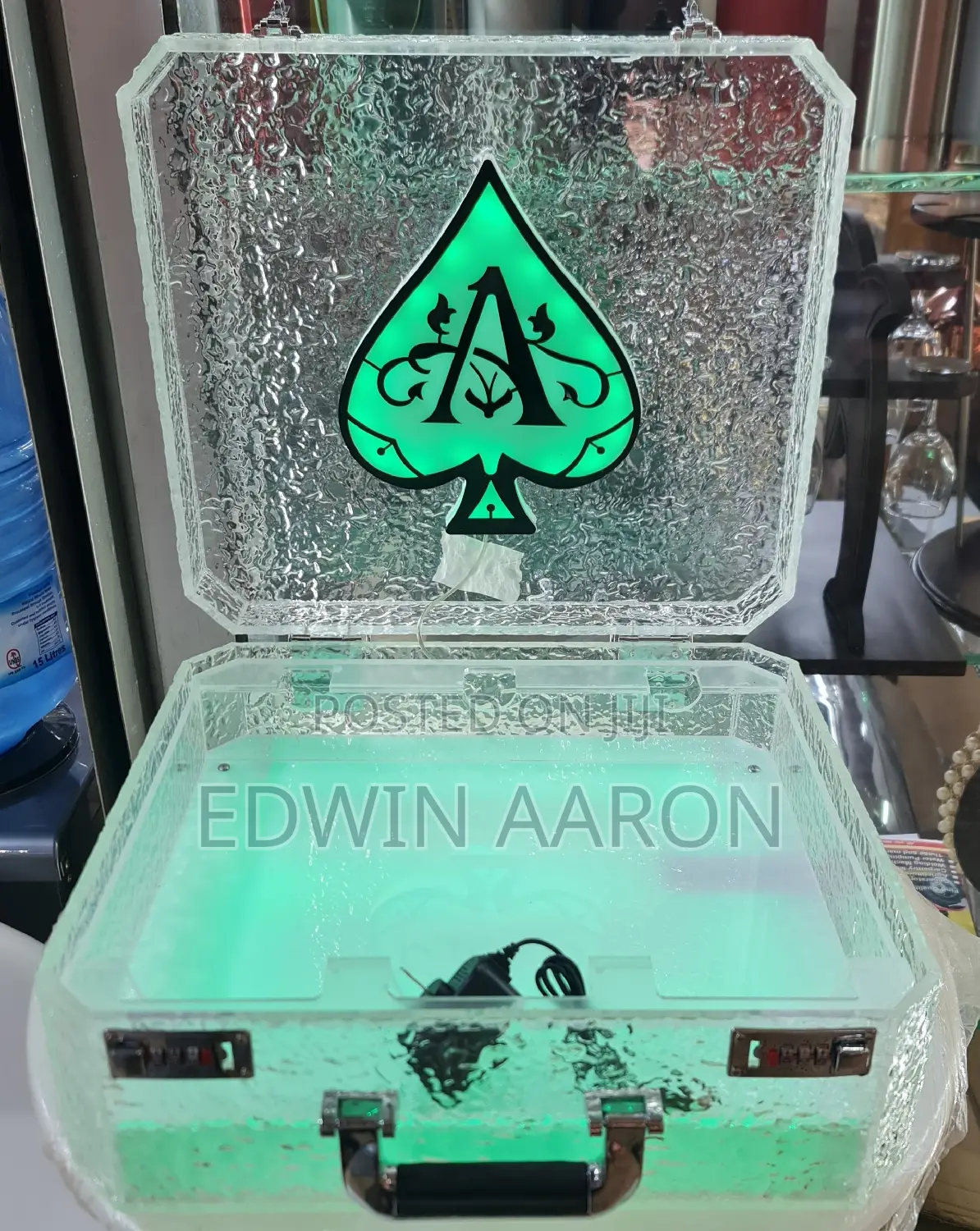 VIP LED Champagne Box Carrier (Ace Of Spades)