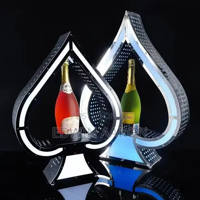 LED Ace of Spades VIP Champagne Bottle Presenter