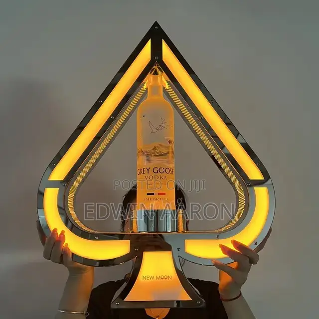 LED Ace of Spades VIP Champagne Bottle Presenter
