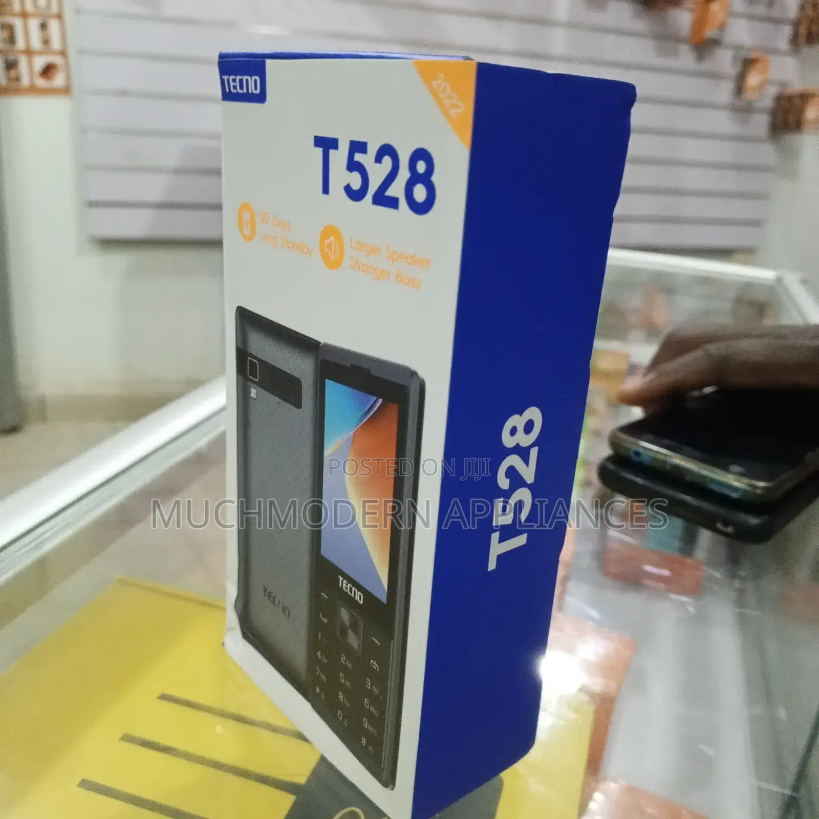 New Tecno T528 Black