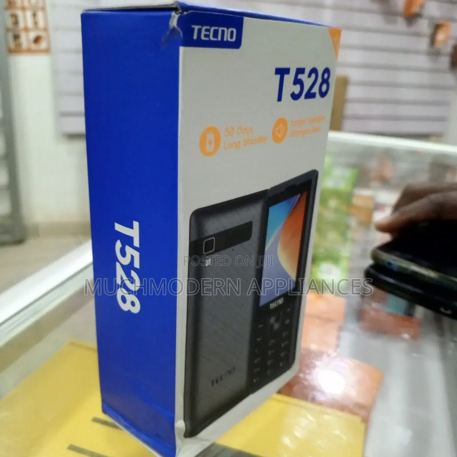 New Tecno T528 Black