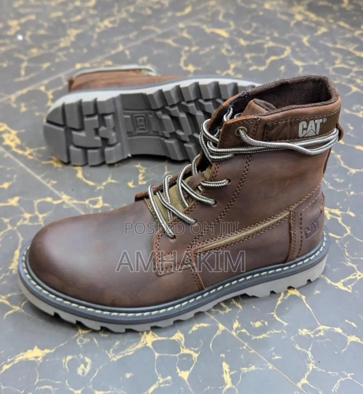 New Caterpillar Men Work Boots in Stock