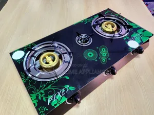 Pixels Tripple Gas Burner Glass