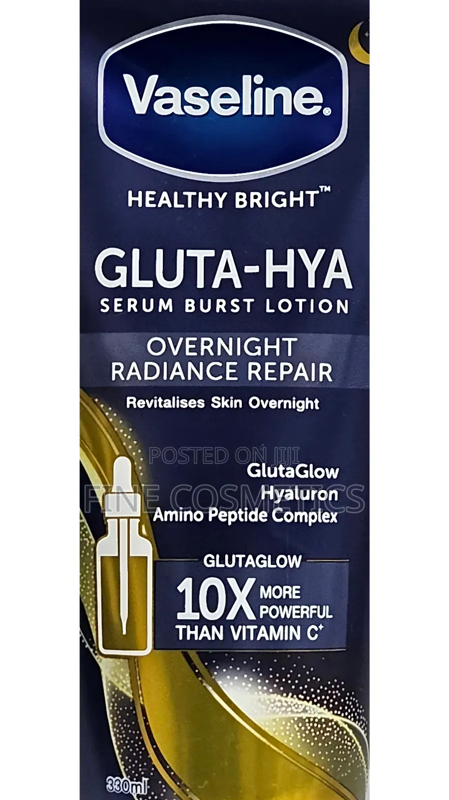 1pc Vaseline Gluta Hya Healthy Bright Serum Burst Lotion.