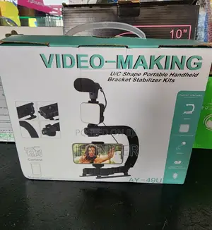 U/C Shaped Portable Handheld Video Making Kit