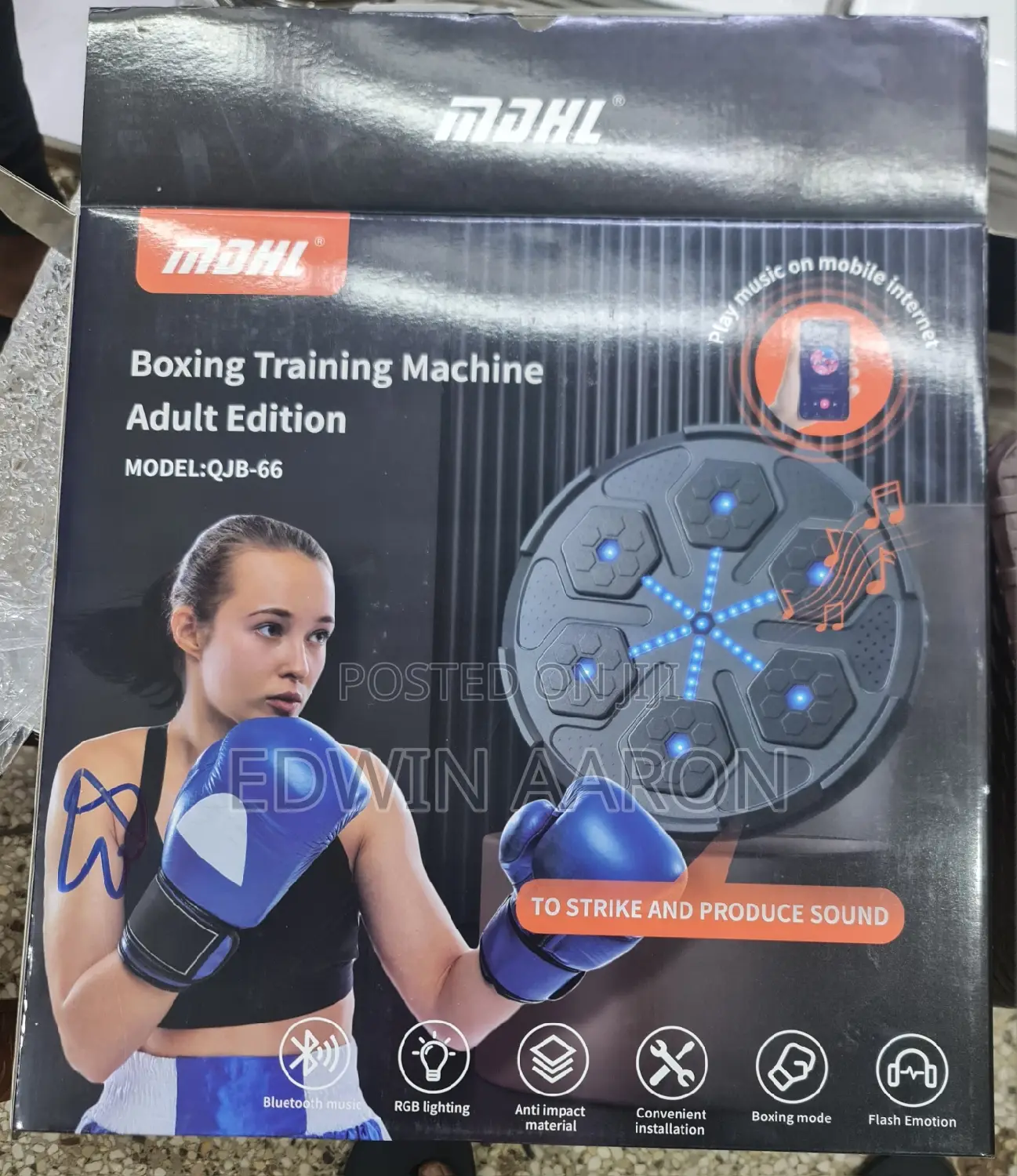Wall Mounted Boxing Machine (6 Grids)