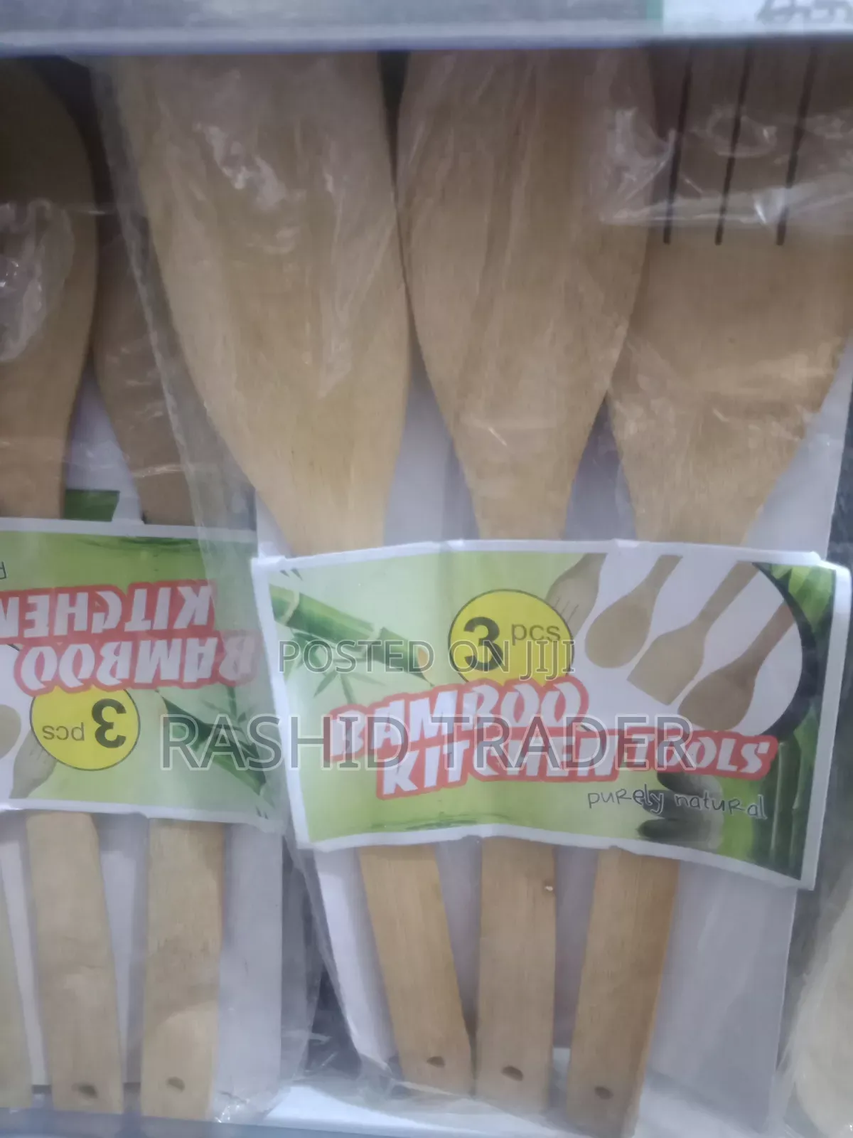 Bamboo Kitchen Tools 3pcs