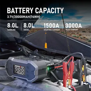Portable Car Battery Jump Starter