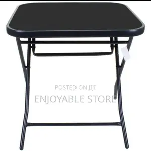 Folding Glass Table