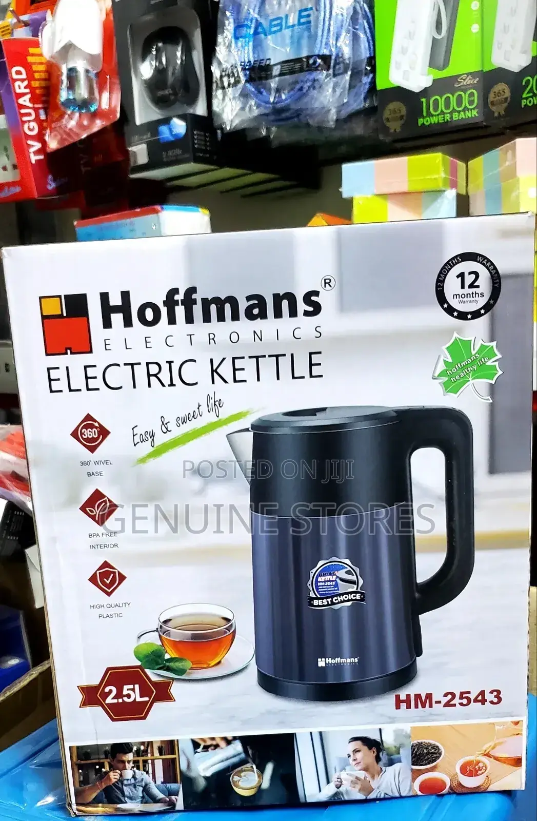 Big Sized Electric Kettle / Pacolator of 2.5 Litres.