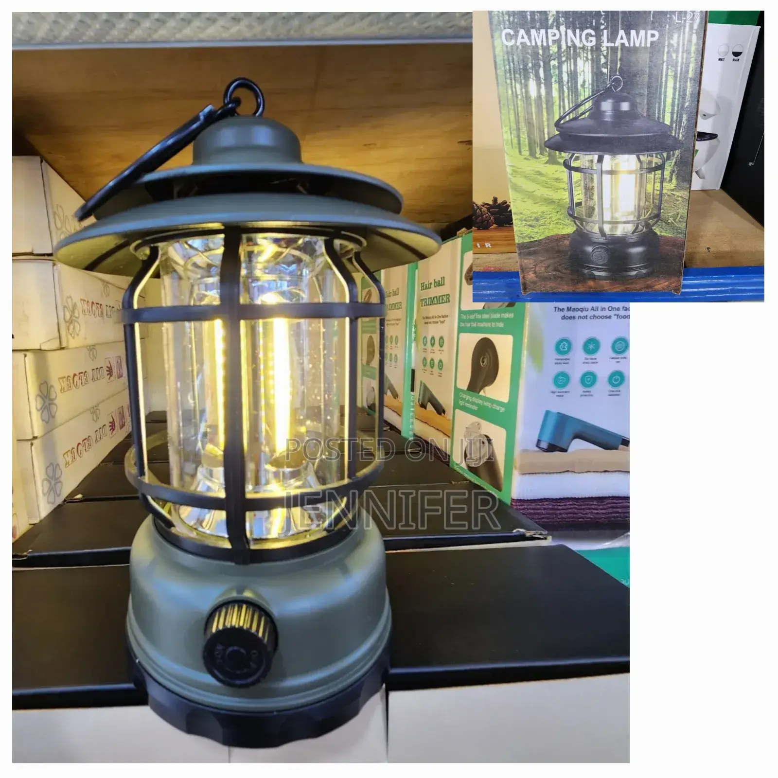Rechargeable Waterproof Camping Lamp