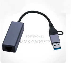 USB C/Usb a to Ethernet Cable
