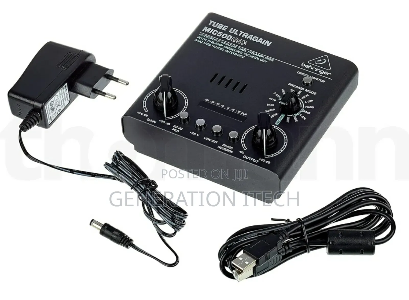 Behringer MIC500USB Audiophile Vacuum Tube Preamplifier