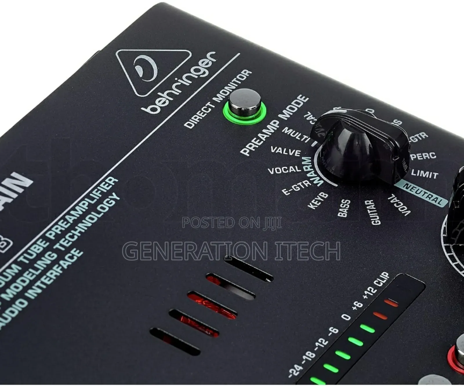 Behringer MIC500USB Audiophile Vacuum Tube Preamplifier