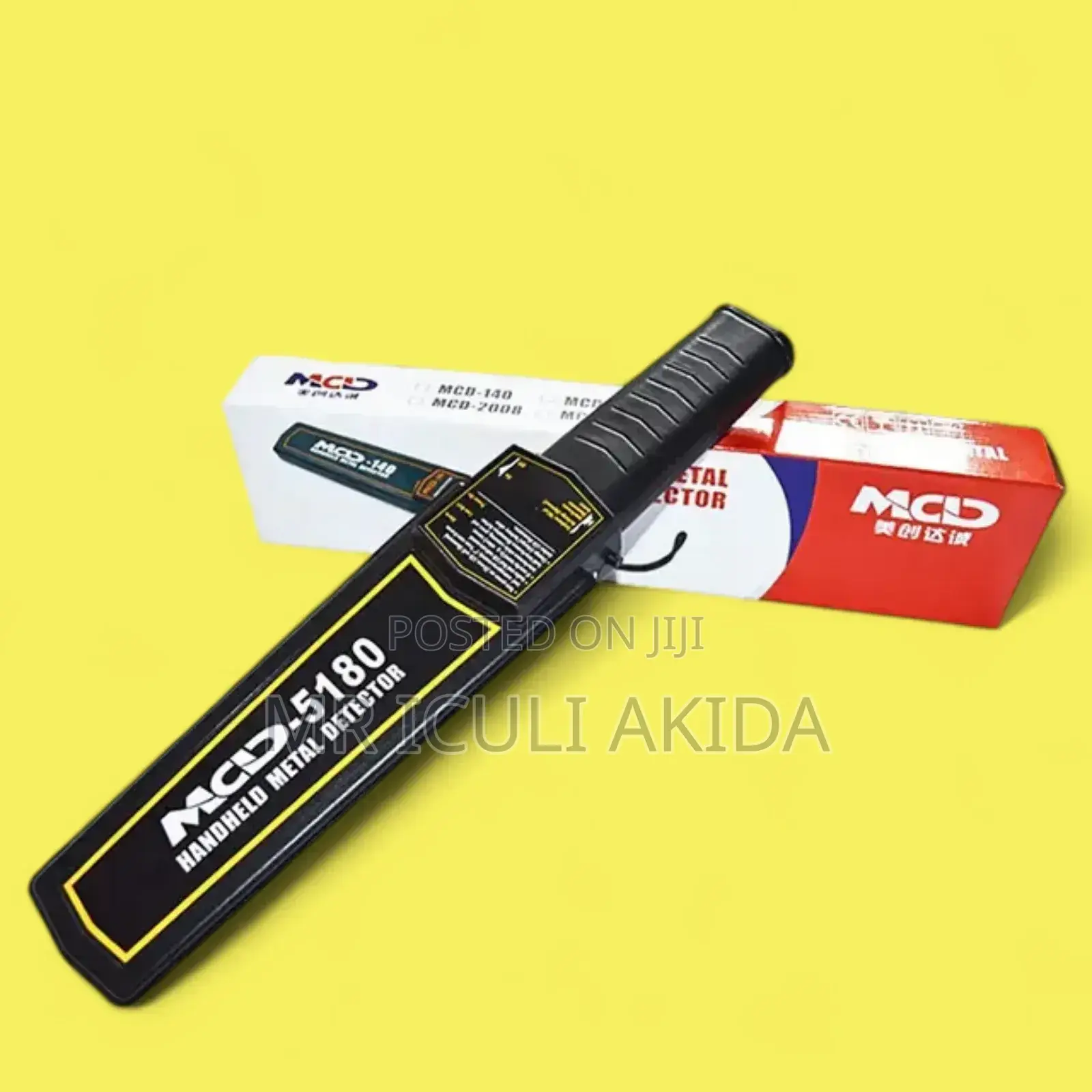 MCD Handheld Security Scanning Waterproof Metal Detector