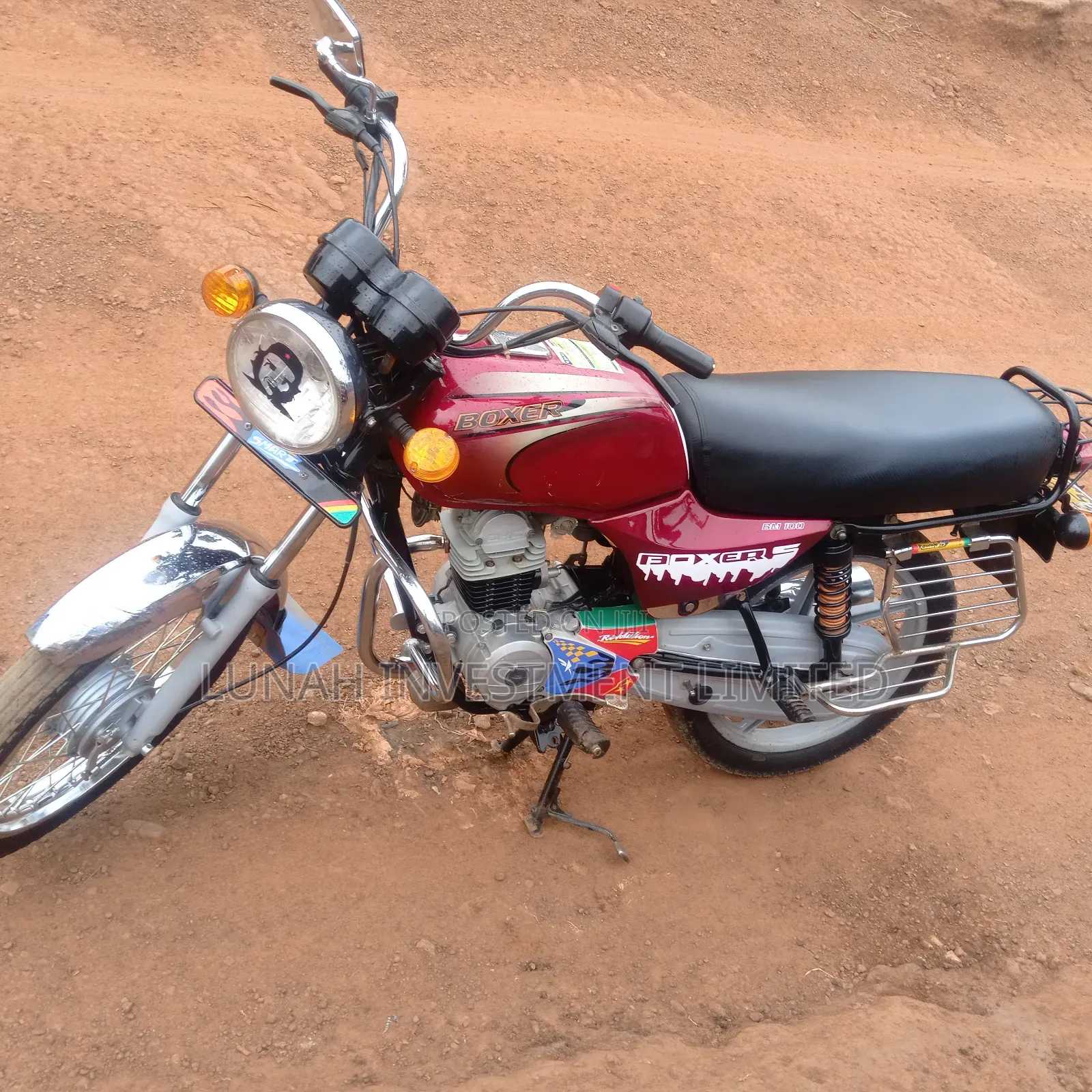 Bajaj Boxer 100 2018 Red