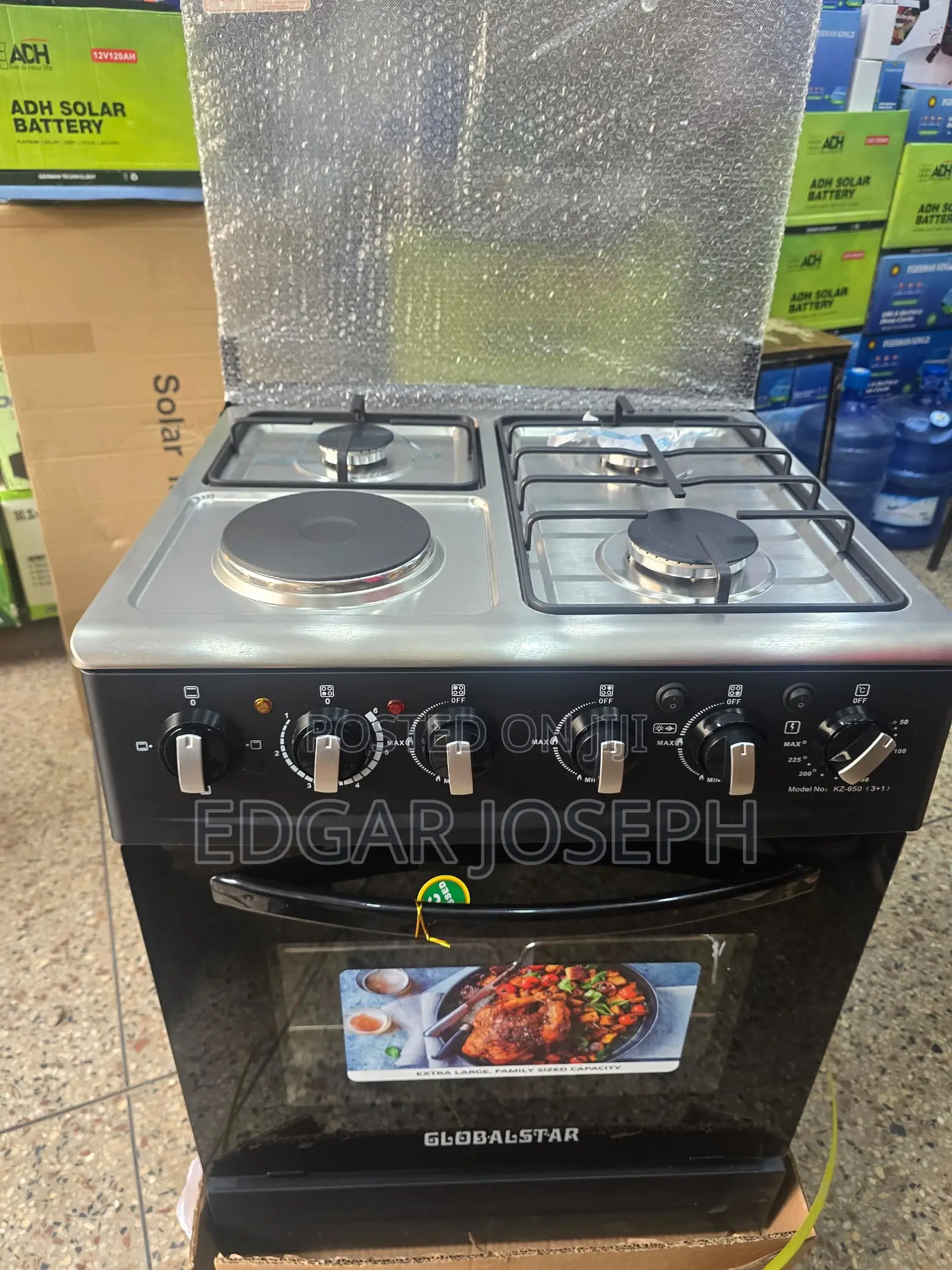 60x50 Globalstar Cooker 3 Gass 1 Electric