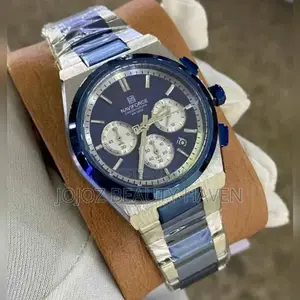 Naviforce Luxurious Men's Watch Blue Silver
