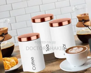 New Authentic Coffee Set Tins