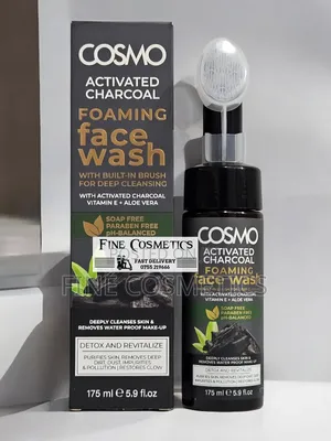 Cosmo Foaming Face Wash Deep Cleansers With Built-in Brush.