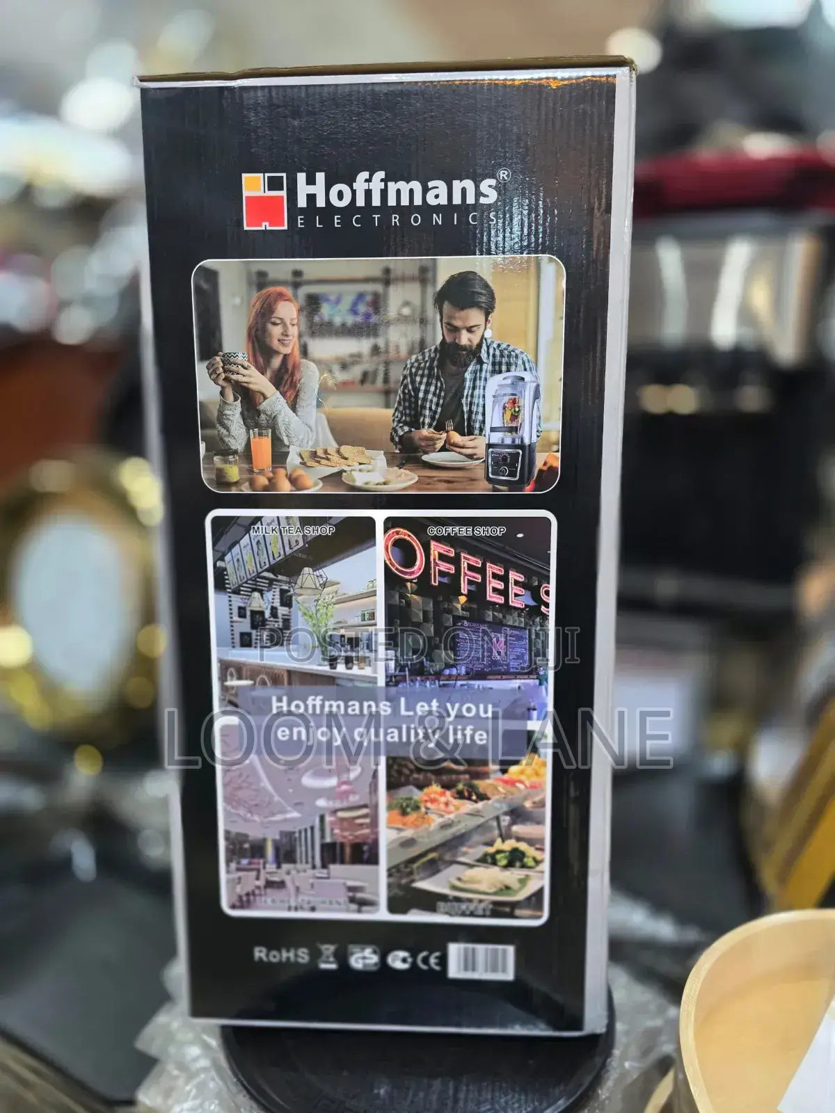 Low Noise 4L Hoffmans Commercial Blender