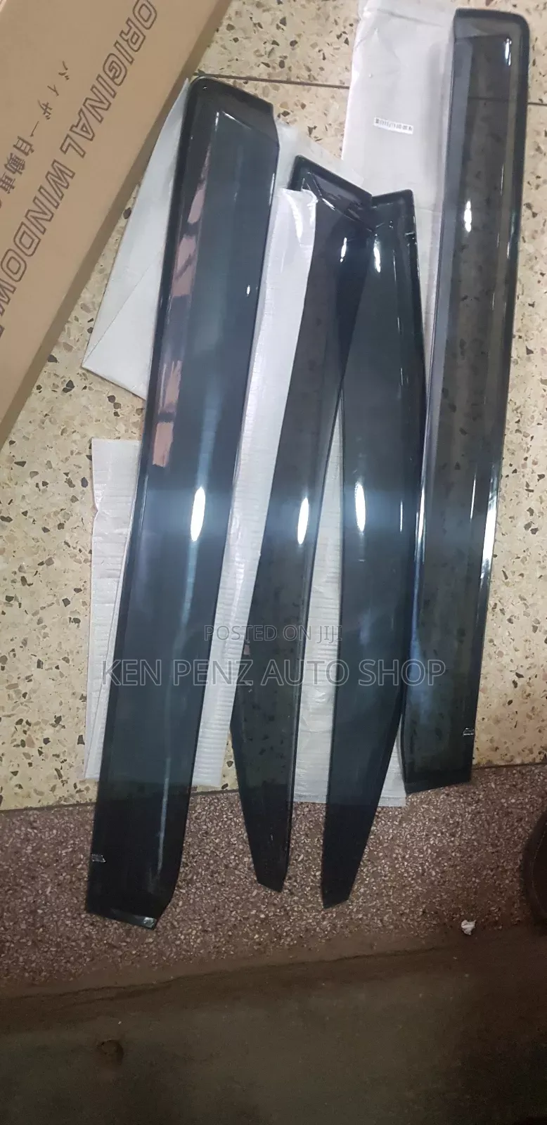 Rainshields for Alphard 2002