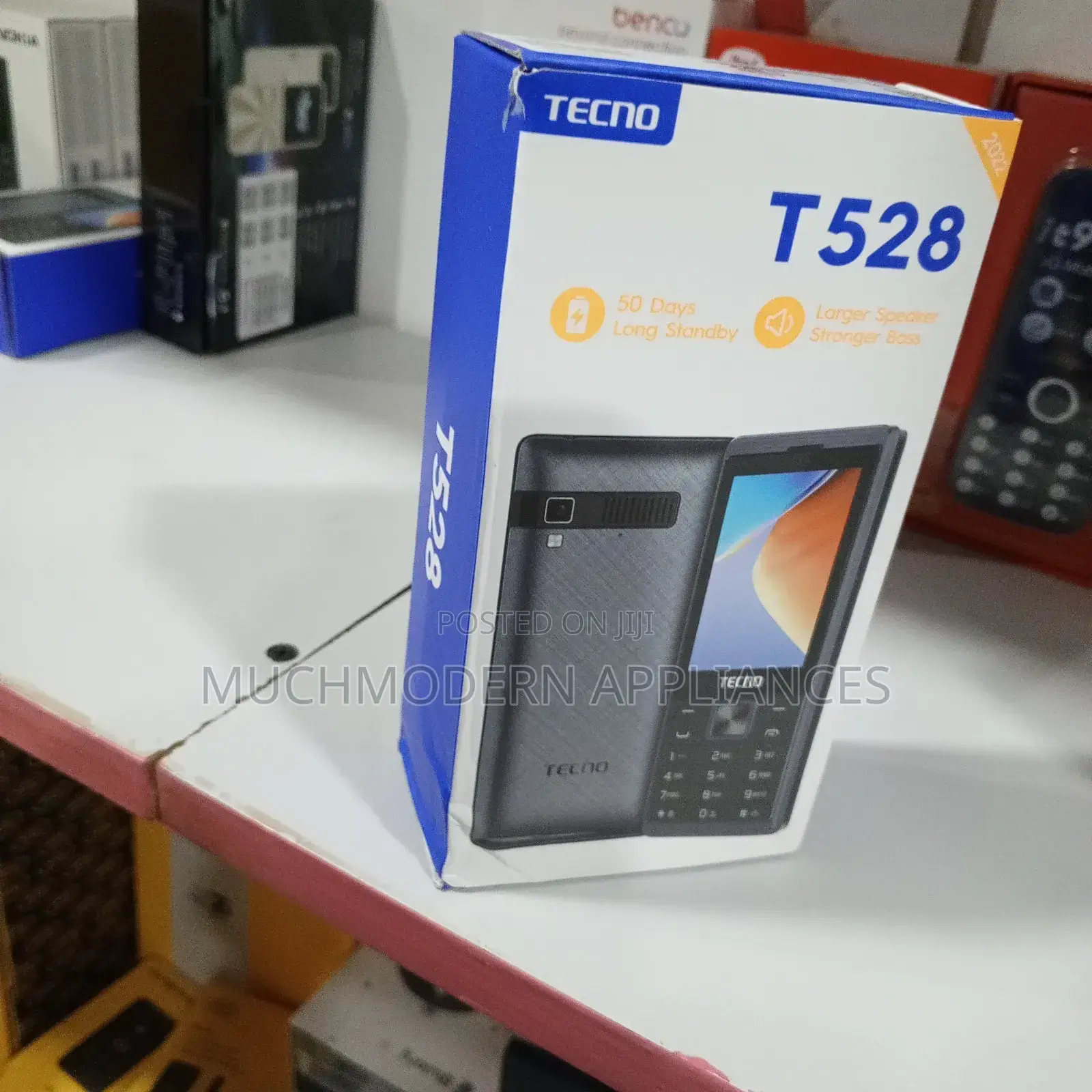 New Tecno T528 Black