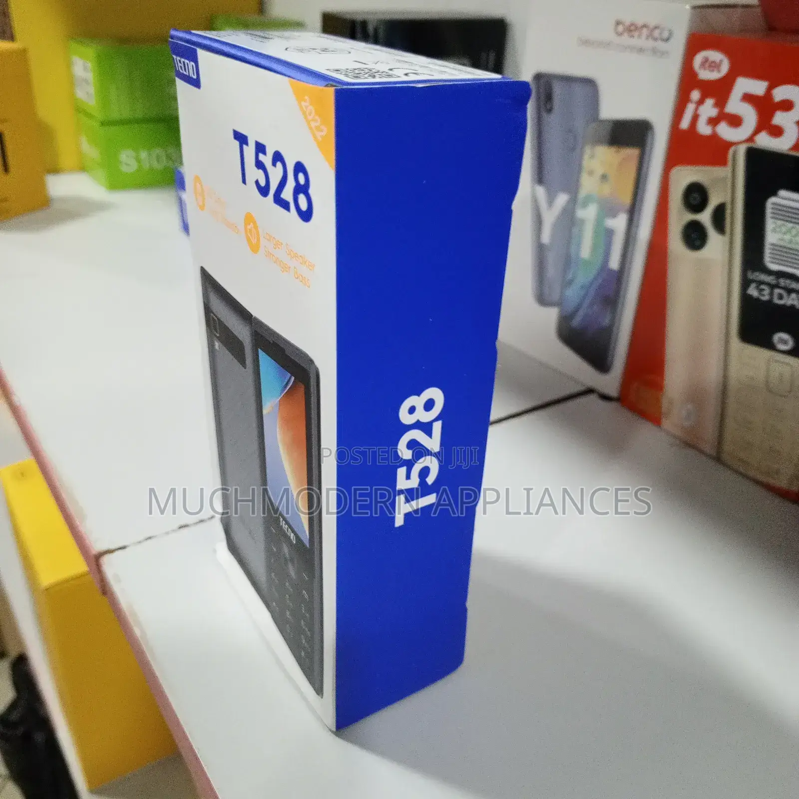 New Tecno T528 Black
