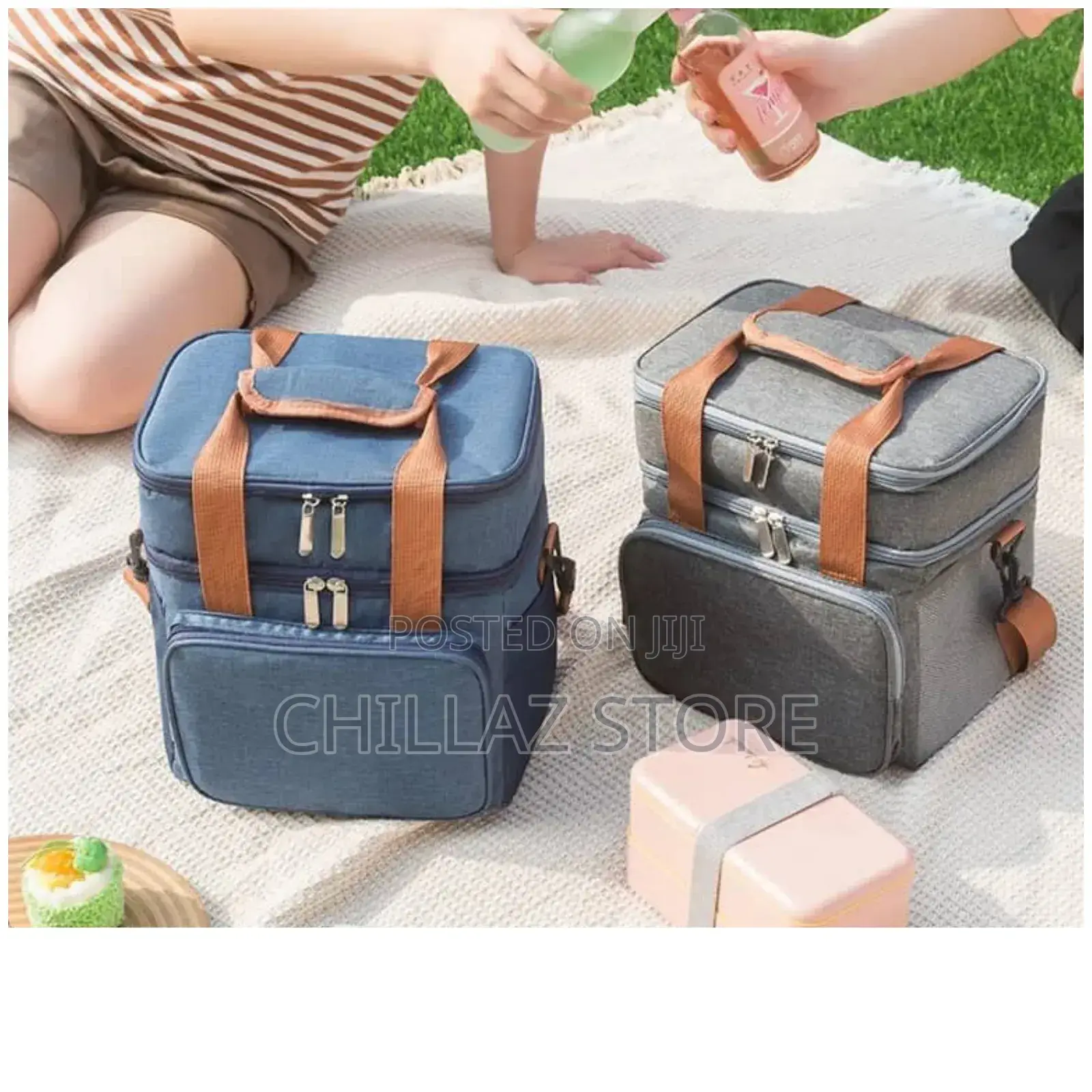 1pc Double Deck Lunch Bag.