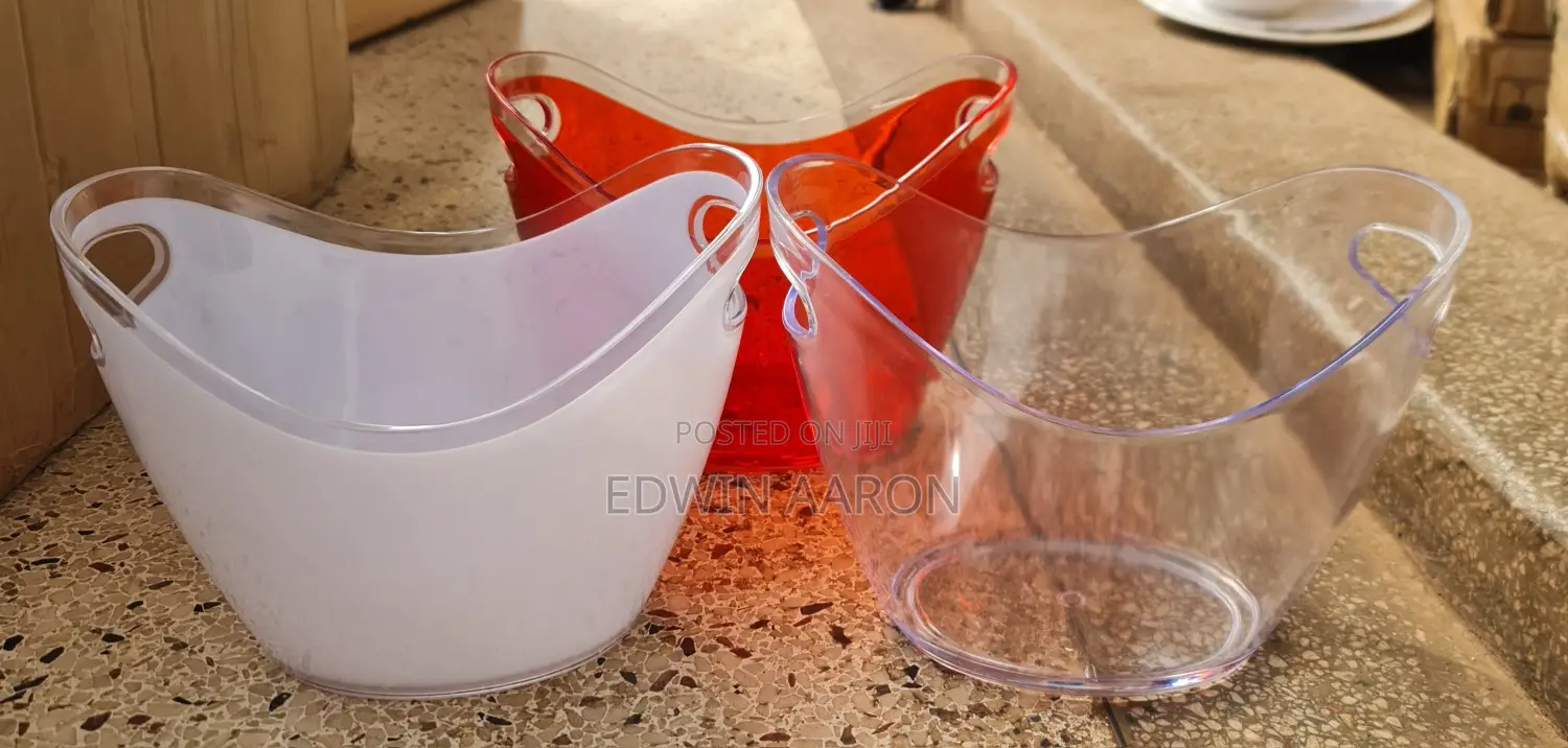Medium Size Acrylic Ice Buckets