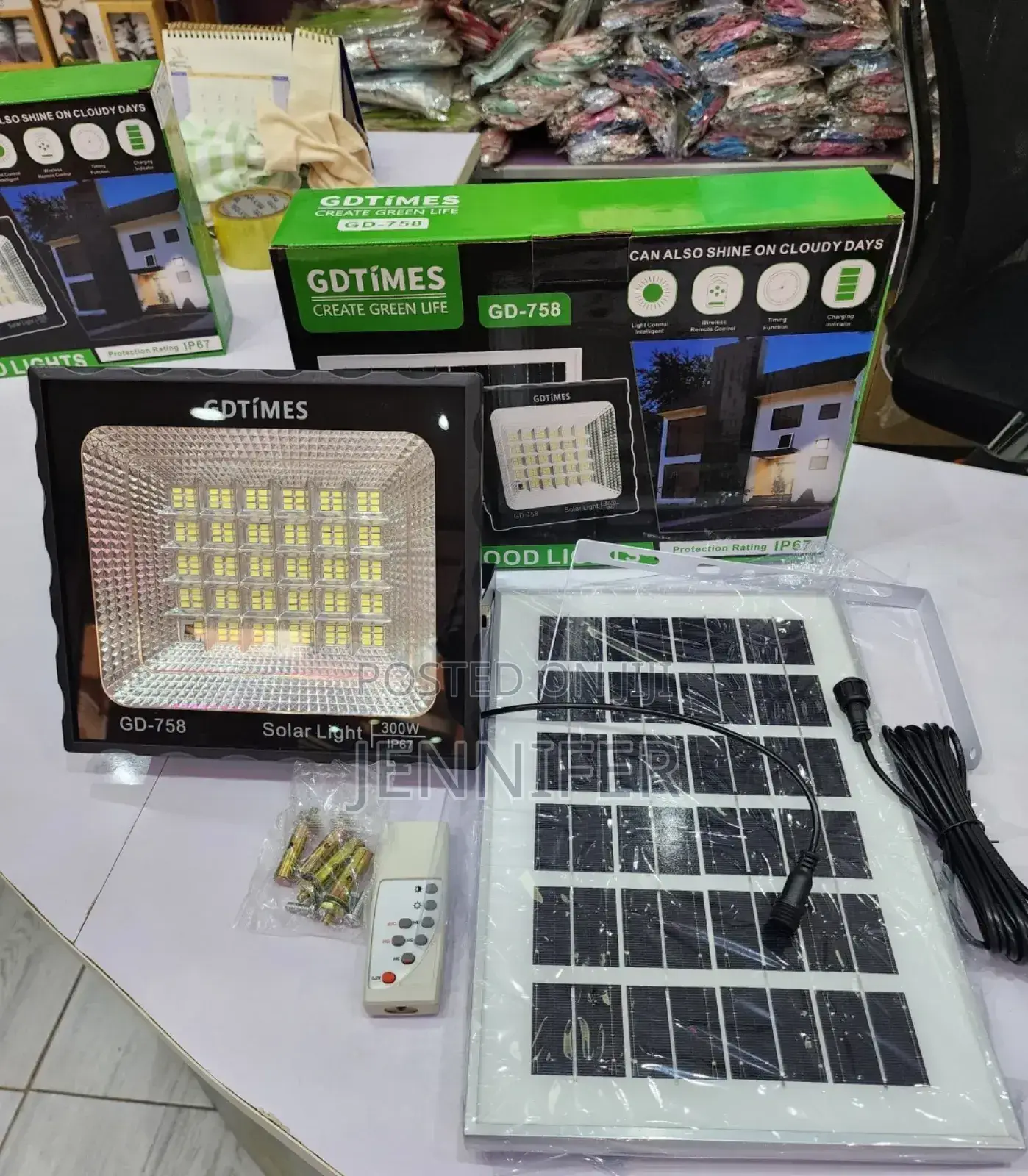 Mini Solar Panel and Lighting Lamp