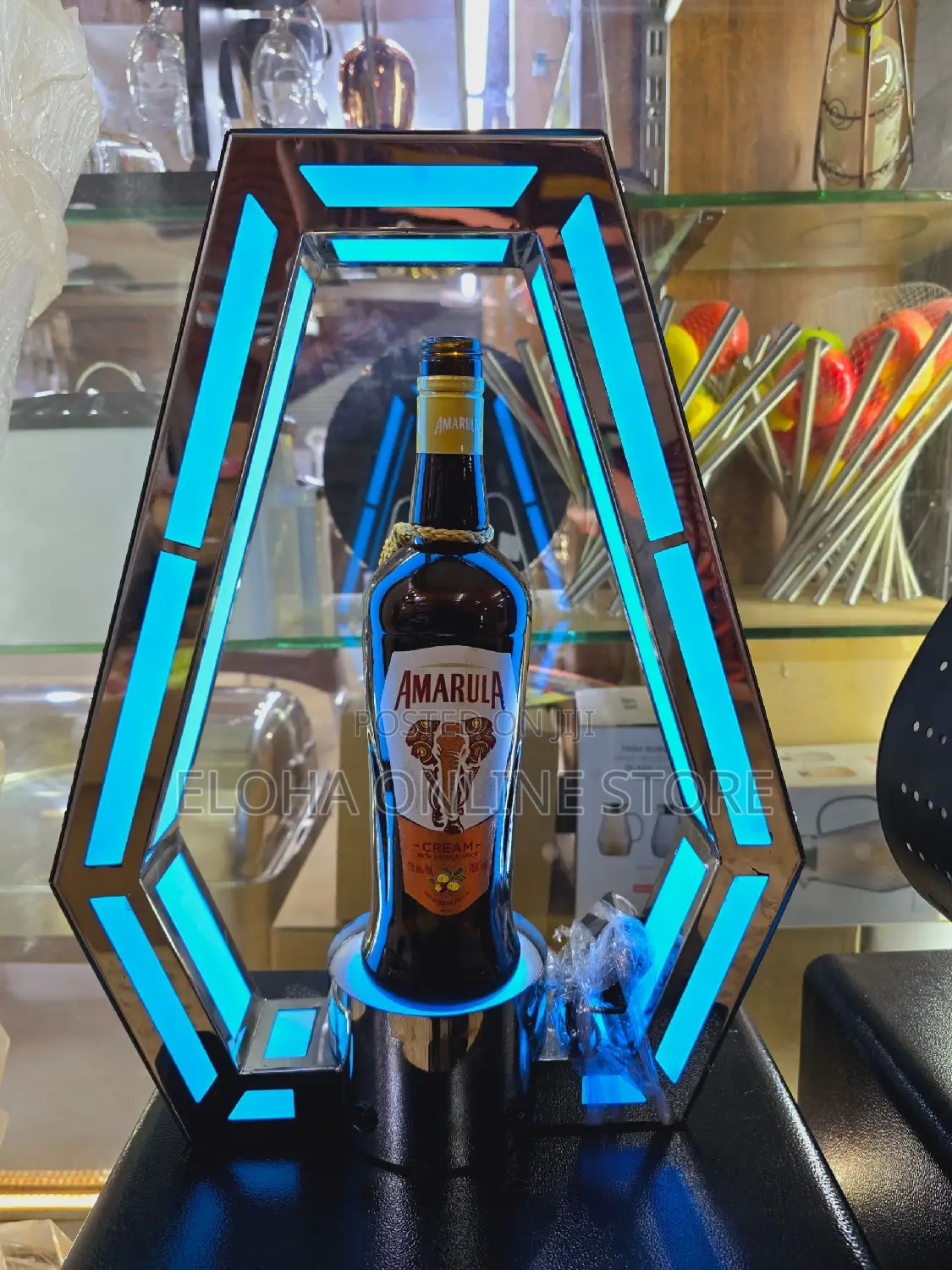 LED Champagne Bottle Presenter