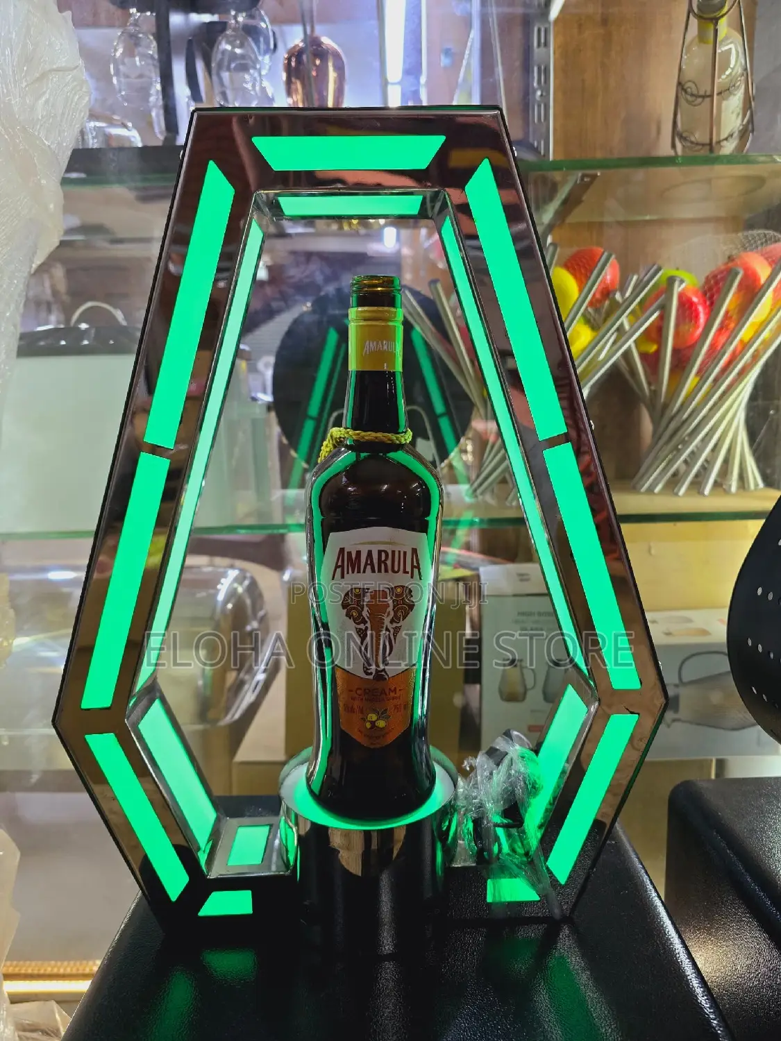 LED Champagne Bottle Presenter