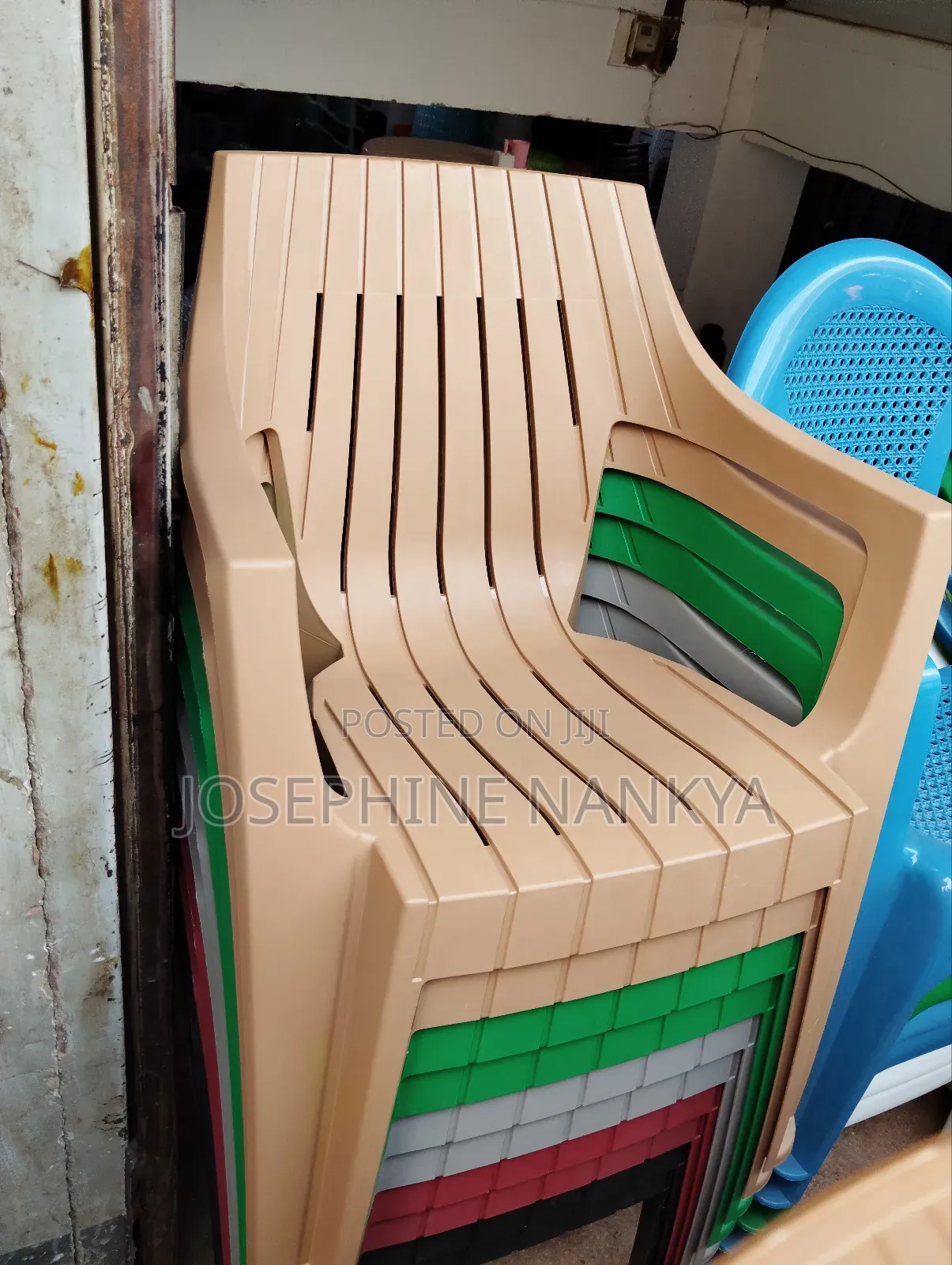 Plastic Arm Chair