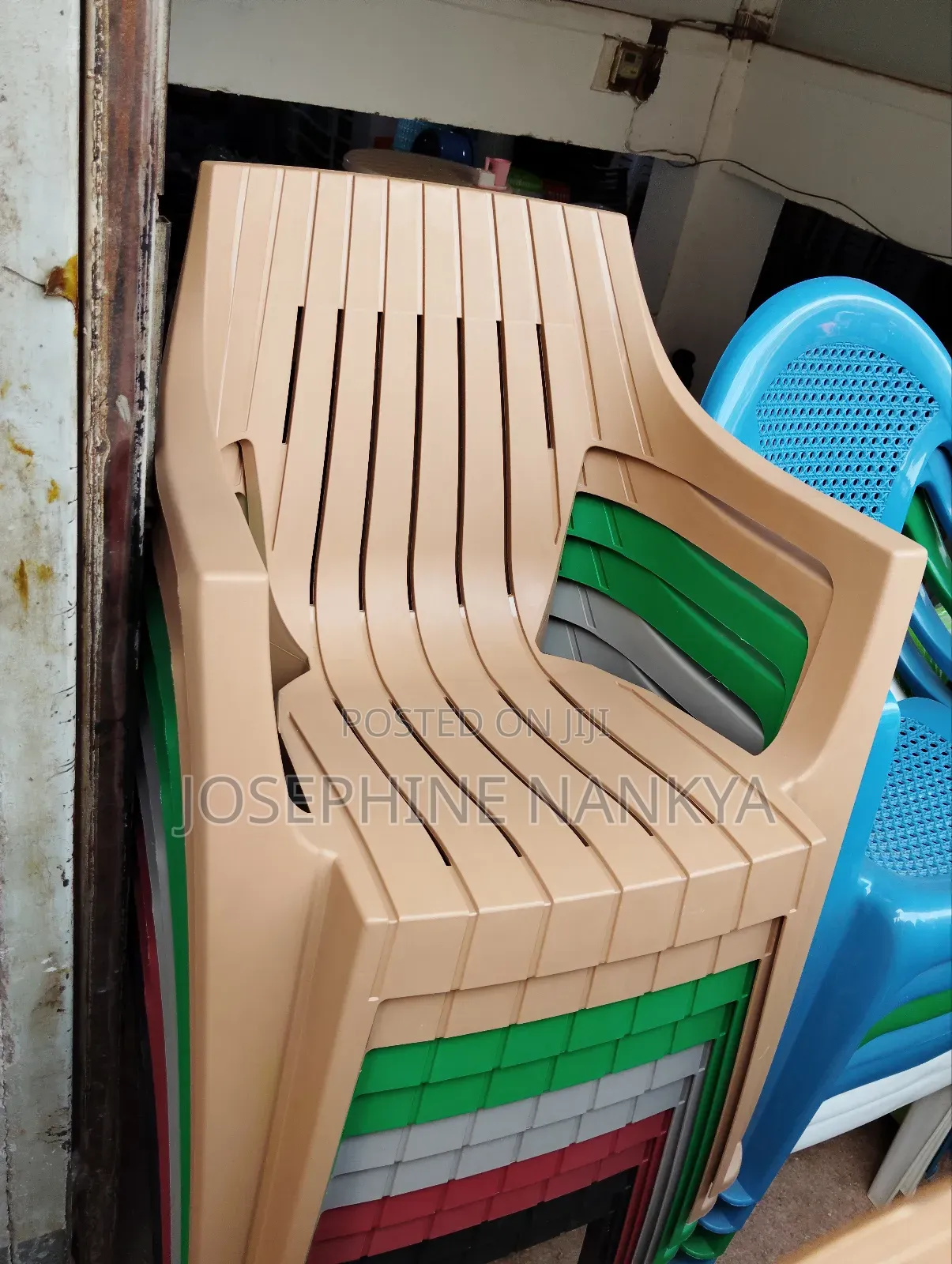 Plastic Arm Chair