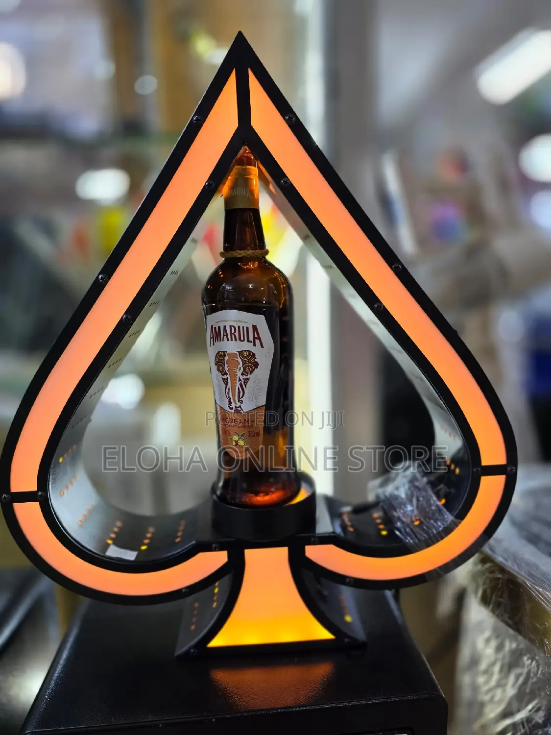 Led Ace of Spades VIP Champagne Bottle Presenter
