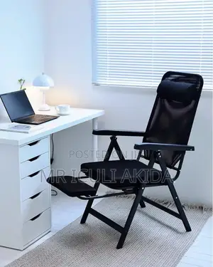 Folding Home Balcony/Camping Inclining Chair WTH Foot Rest