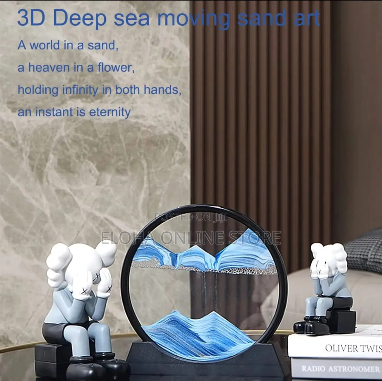 3D Natural Landscape Dynamic Art Sand Painting