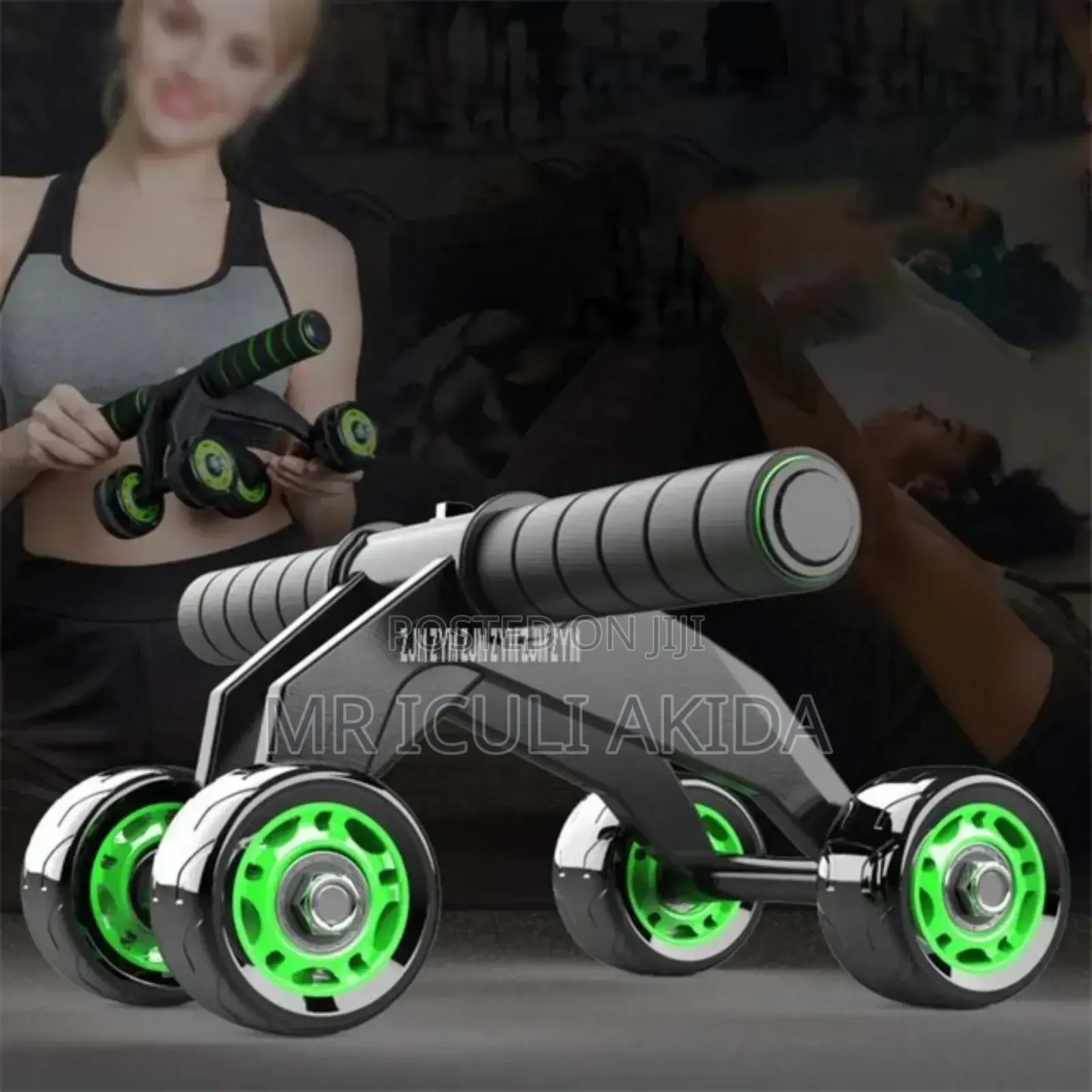 Balanced Abs Abdominal Exercise 4wheel Roller Slide