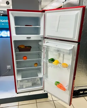 270ltrs Hisense Refrigerator With Dispenser Red Color