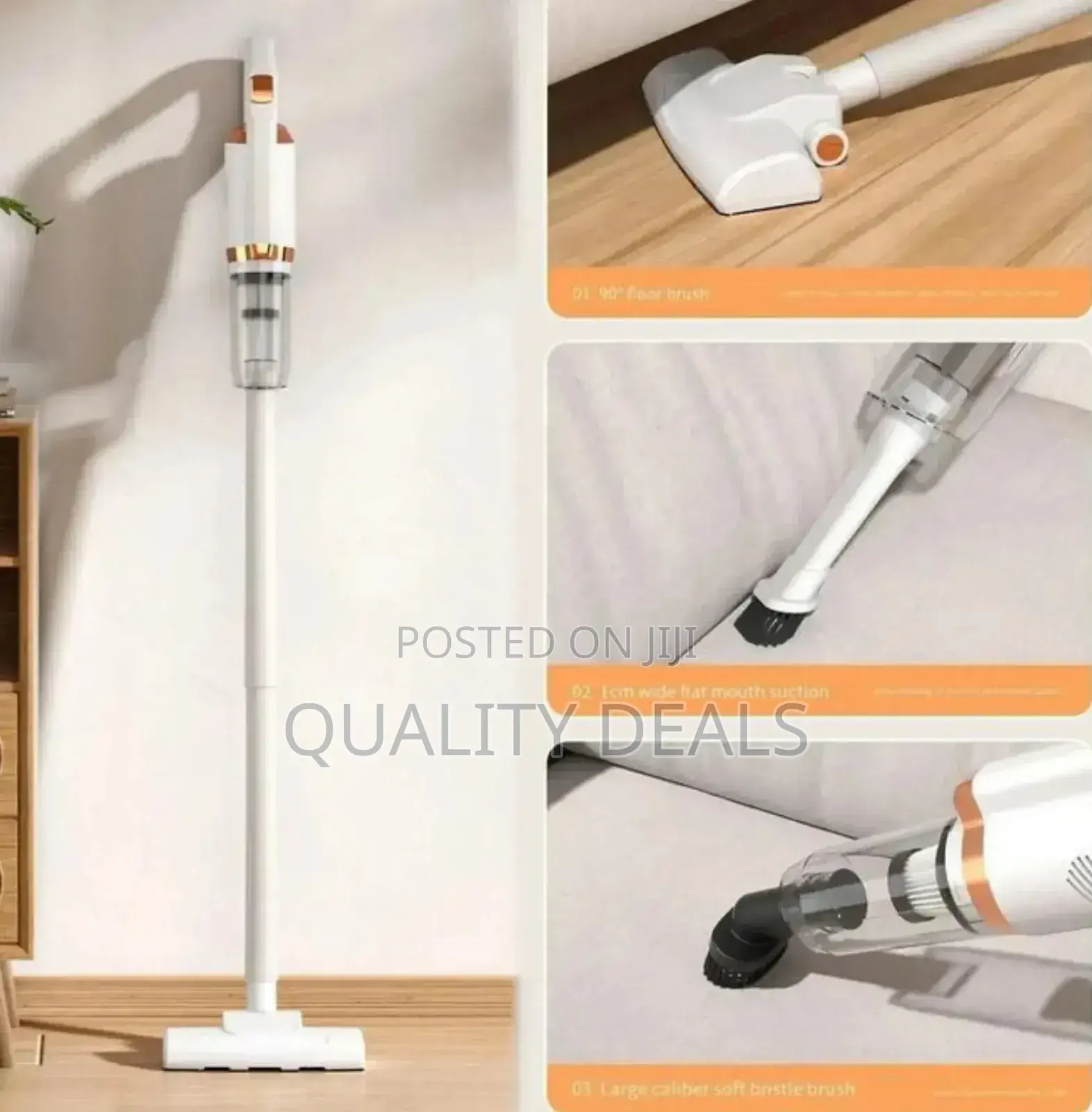 Long Tube Wireless Vacuum Cleaner