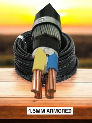 1.5mm 4 Core Pure Copper Armoured/Underground Cable