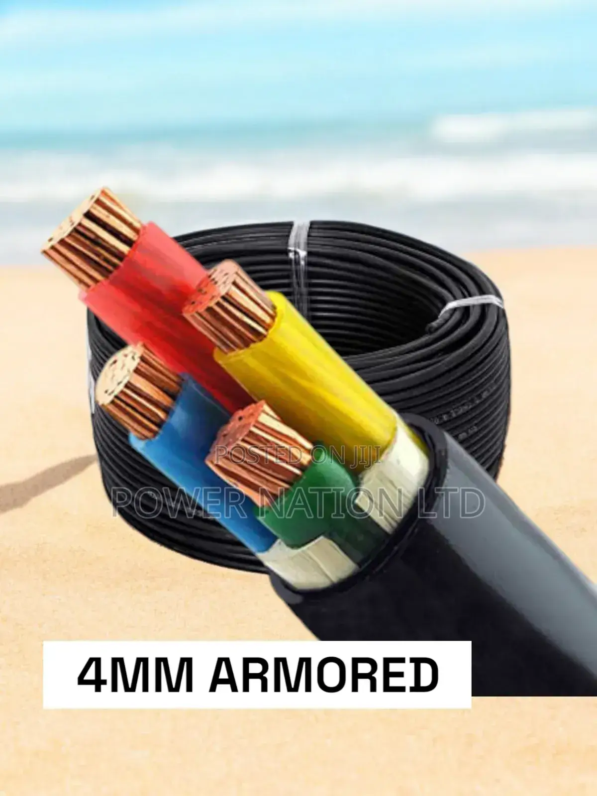 4mm 4 Core Armoured/Underground Cable
